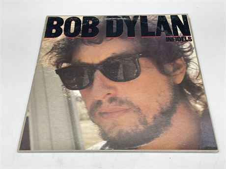 BOB DYLAN - INFIDELS - EXCELLENT (E)