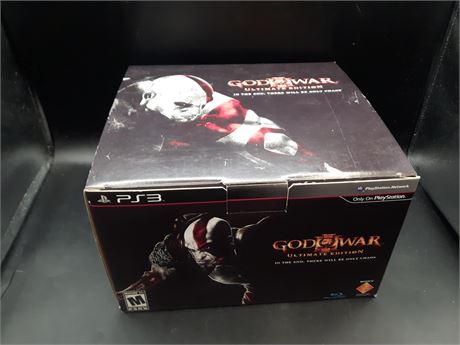 GOD OF WAR 3 ULTIMATE EDITION - VERY GOOD CONDITION - PS3