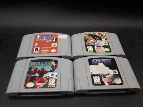 COLLECTION OF N64 GAMES