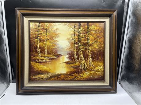 ORIGINAL CANTRELL OIL ON CANVAS 27”x23”