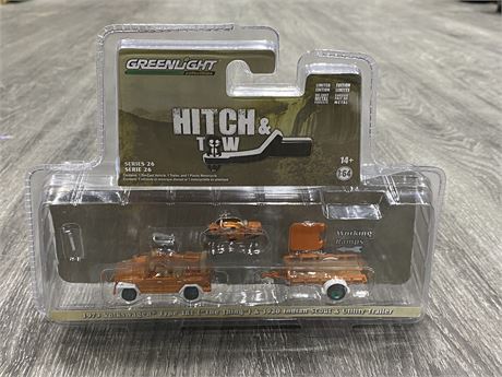 GREENLIGHT GREEN MACHINE CHASE “THE THING” VW HITCH & TOW