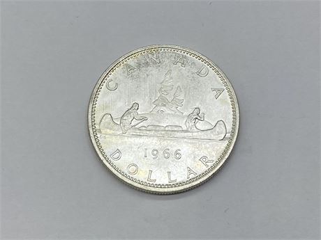 SILVER 1966 CANADIAN DOLLAR