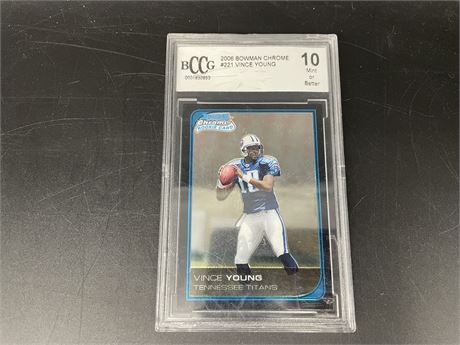 BCCG GRADED 10 VINCE YOUNG