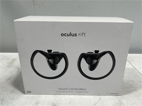 OCULUS RIFT TOUCH MOTION CONTROLLERS (LIKE NEW)