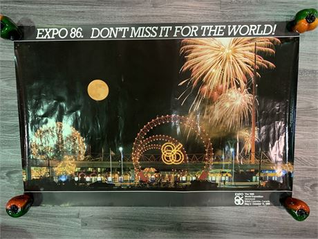 2 POSTERS OF VANCOUVER WORLD EXPO 1986