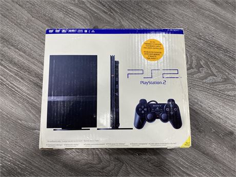 (NEW) PLAYSTATION 2 & CONTROLLER