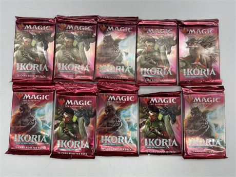 MAGIC OF THE GATHERING 10X IKORIA BOOSTER PACK