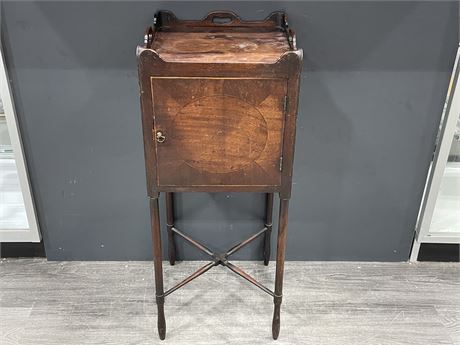 EARLY 1900’S SMOKERS TABLE (13.5”X33”)