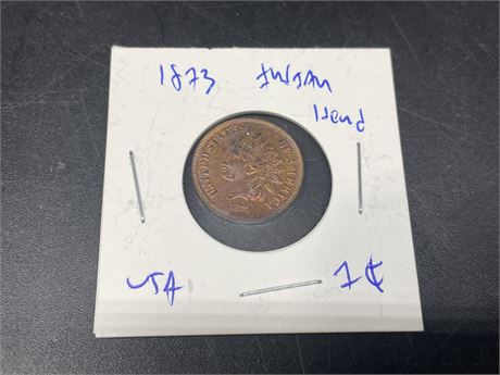 1873 UNITED STATES PENNY