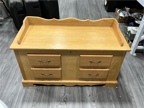 WOOD CHEST (42” wide)