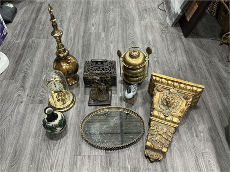 LOT OF HOME DECOR / VINTAGE ITEMS