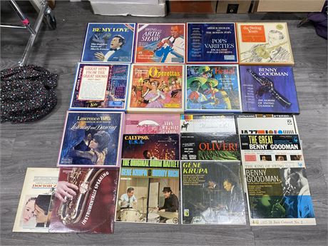 LARGE LOT OF MISC VINYLS AND BOX SETS - CONDITION VARIES