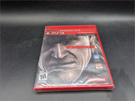 SEALED - METAL GEAR SOLID IV - PS3