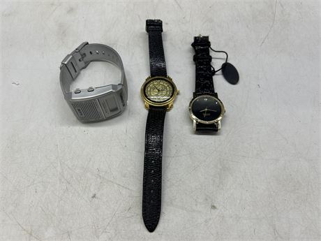 3 MISC. WATCHES