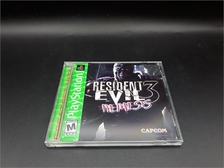 RESIDENT EVIL 3 NEMESIS - VERY GOOD CONDITION - PLAYSTATION ONE