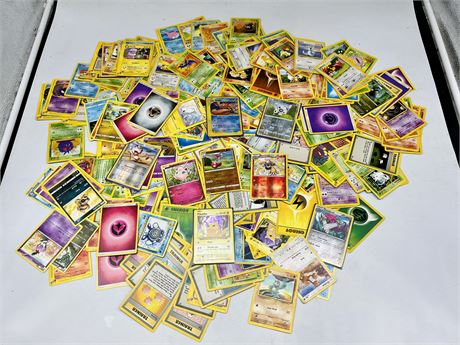 200+ POKÉMON CARDS (1995-2016)