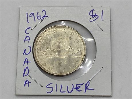 1962 CANADIAN SILVER DOLLAR