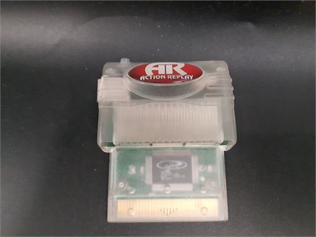 RARE - ACTION REPLAY (OUTER SHELL SLIGHTLY CRACKED- WORKING) - GAMEBOY