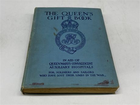 THE QUEENS GIFTBOOK FOR INJURED SOLDIERS (1st World War)
