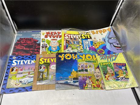 10 MISC COMIC MAGS