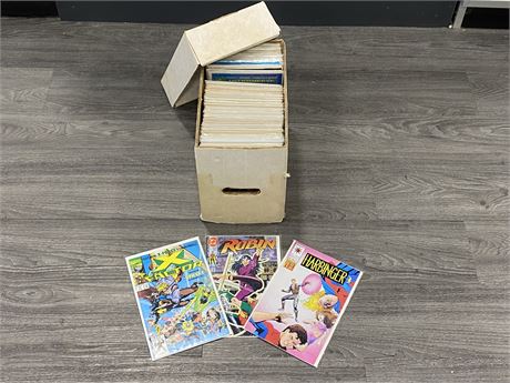 SHORT BOX OF BACK ISSUE COMICS