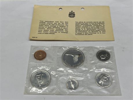 1967 CENTENNIAL CDN SILVER COIN SET