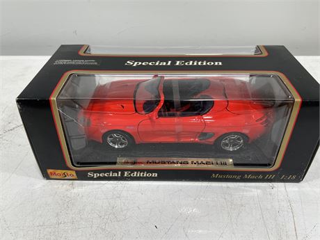 1:18 SCALE MUSTANG DIECAST