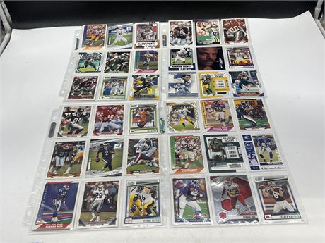 36 NFL STAR CARDS