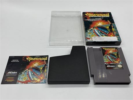 CYBERNOID - NES COMPLETE W/BOX & MANUAL - EXCELLENT CONDITION