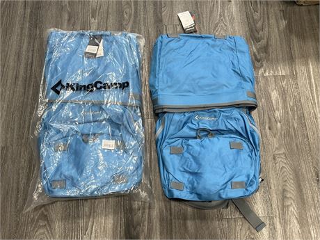 2 BRAND NEW KING CAMP ANDROS 75 BACK PACKS