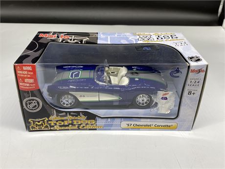 SPECIAL EDITION CANUCKS 1:24 SCALE DIE CAST CAR