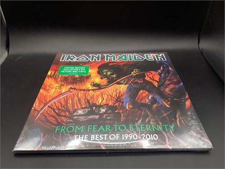 SEALED - IRON MAIDEN - FROM FEAR TO ETERNITY - LMTD ED. 3LP PICTURE DISC VINYLS