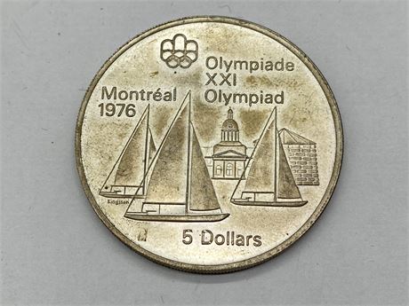 MONTREAL 1976 5 DOLLAR COIN
