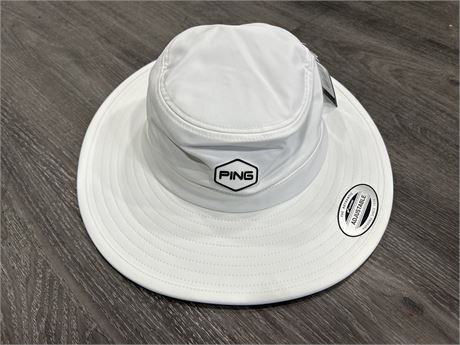 BRAND NEW W/TAGS PING GOLF BUCKET HAT