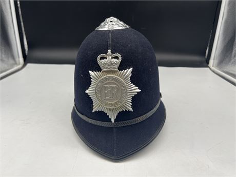 ORIGINAL BRITISH “BOBBY” POLICEMANS HELMET