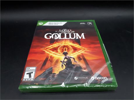 SEALED - LORD OF THE RINGS GOLLUM - XBOX