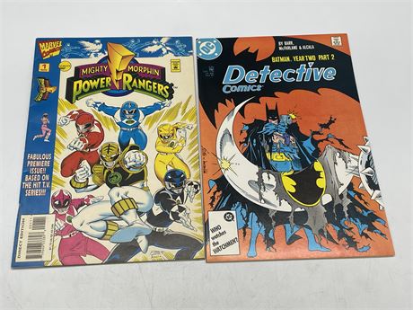 MIGHTY MORPHING POWER RANGERS #1 & BATMAN YEAR TWO PART 2 #576