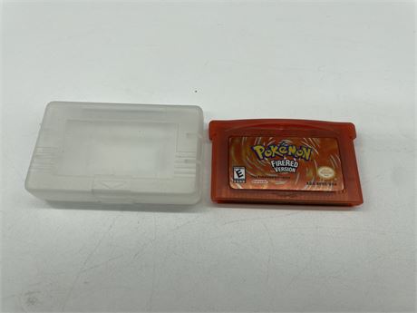 POKÉMON FIRERED IN GBA HOLDER