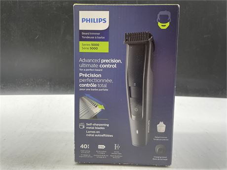 (NEW) PHILLIPS SERIES 5000 BEARD TRIMMER FOR A PERFECT BEARD