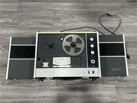 SONY STEREO TAPECORDER TC-530 - 20”x15”x10” - UNTESTED / AS IS