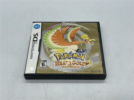 POKÉMON HEART GOLD - NINTENDO DS - COMPLETELY WITH MANUAL