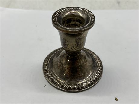 STERLING SILVER CANDLESTICK (3”)