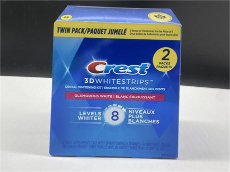 SEALED CREST 3D WHITESTRIPS TWIN PACK