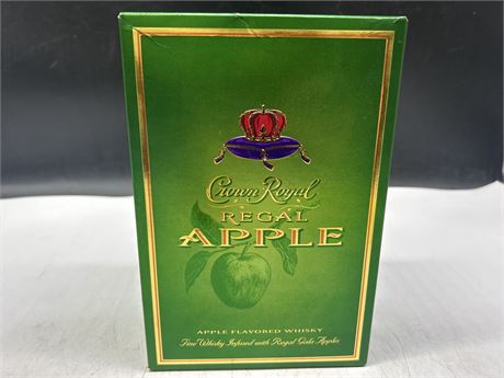 SEALED BOX/BOTTLE OF CROWN ROYAL APPLE