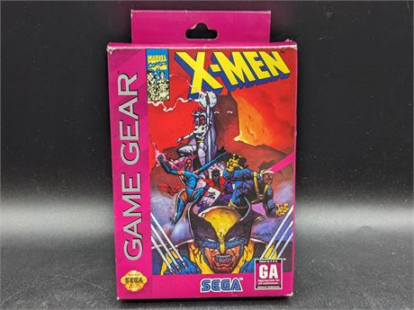 X-MEN - CIB - VERY GOOD CONDITION - GAME GEAR