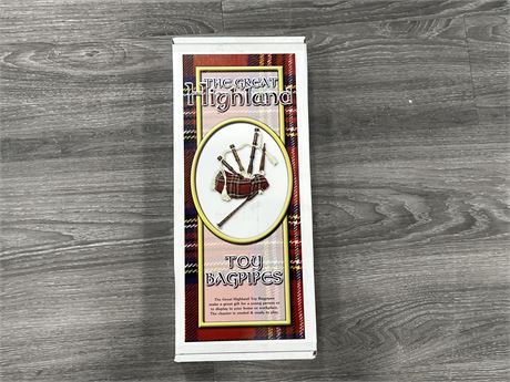 THE GREAT HIGHLANDS KIDS TOY BAGPIPES