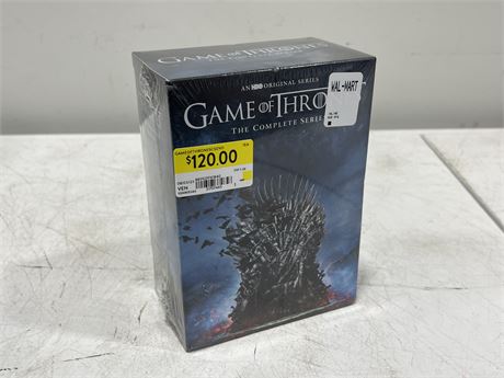 SEALED GAME OF THRONES COMPLETE DVD SERIES