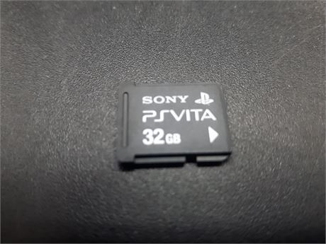 SONY 32 GB MEMORY CARD - EXCELLENT CONDITION - PS VITA