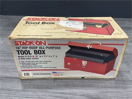 VINTAGE NEW IN BOX TOOL BOX