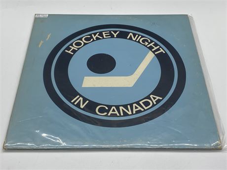 HOCKEY NIGHT IN CANADA RECORD - VG (slightly scratched)